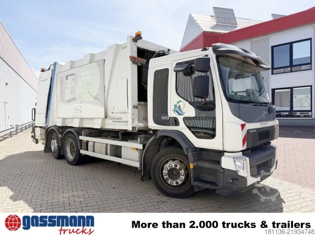 Garbage truck Volvo FE 320 6x2, Retarder