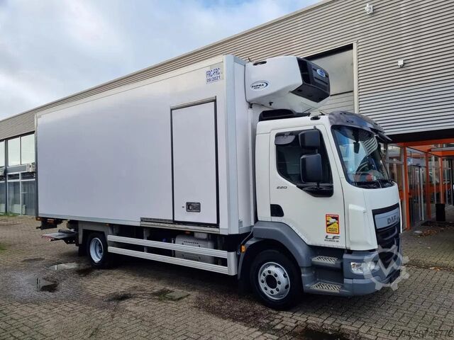 Refrigerated/freezer transport DAF LF 220 Kuhlkoffer/Carrier Supra 850MT / LBW/ EU...