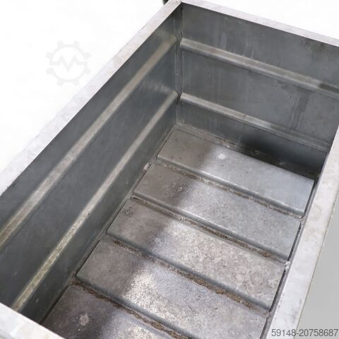 Gebrauchte Stapelboxen Stahl feste Konstruktion Stapelbehälter alle Wände geschlossen, L: Kruizinga 98-588GB