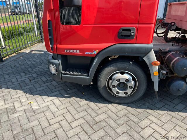 BE semi-trailers Heinemann EuroCargo 80 Heinemann 2 axle Lowloader with Iv...