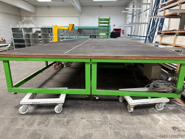 Glasbrechtisch Hegla LKB 7237 GA
