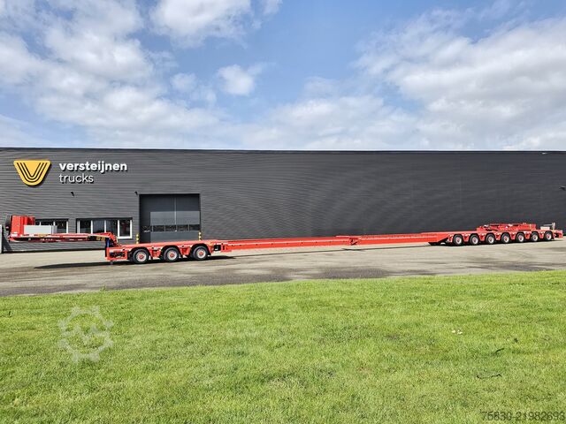 Low loader Broshuis 3ABSD-PL + 7ABSD-PL PENDEL / EXTENDABLE- 40 mtr!