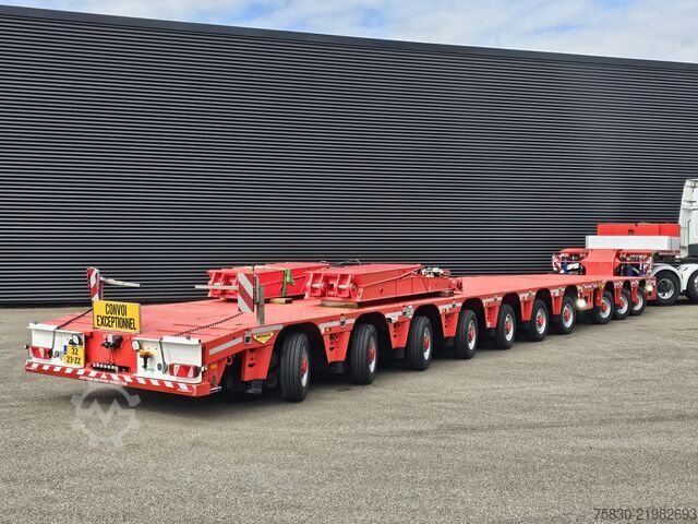 Low loader Broshuis 3ABSD-PL + 7ABSD-PL PENDEL / EXTENDABLE- 40 mtr!