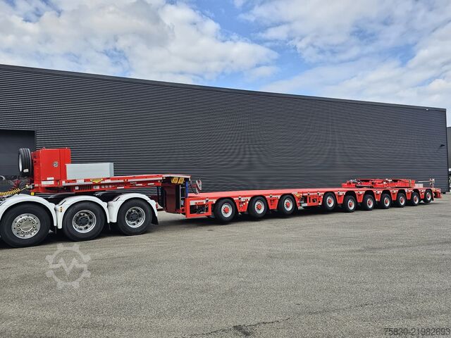Low loader Broshuis 3ABSD-PL + 7ABSD-PL PENDEL / EXTENDABLE- 40 mtr!