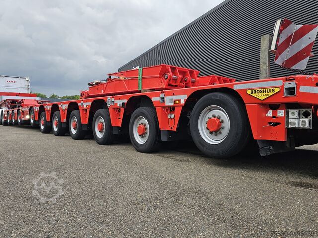 Low loader Broshuis 3ABSD-PL + 7ABSD-PL PENDEL / EXTENDABLE- 40 mtr!