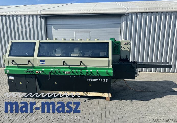 Four-sided planer with 7 heads WEINIG PROFIMAT 23