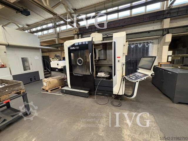 CNC machining center DMG MORI DMU 50-3rd Generation (Stealth)