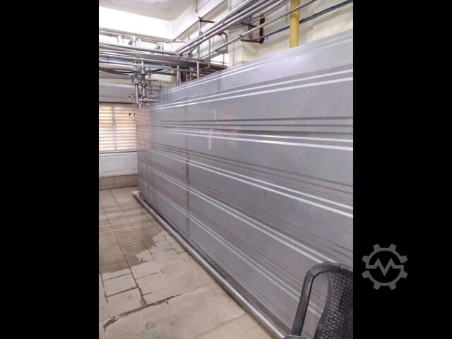 Used HRS pasteurizer cold-fill 8000 LPH - Year 2020  1X8 - MI120 - 8916 - 8000 - 316/316