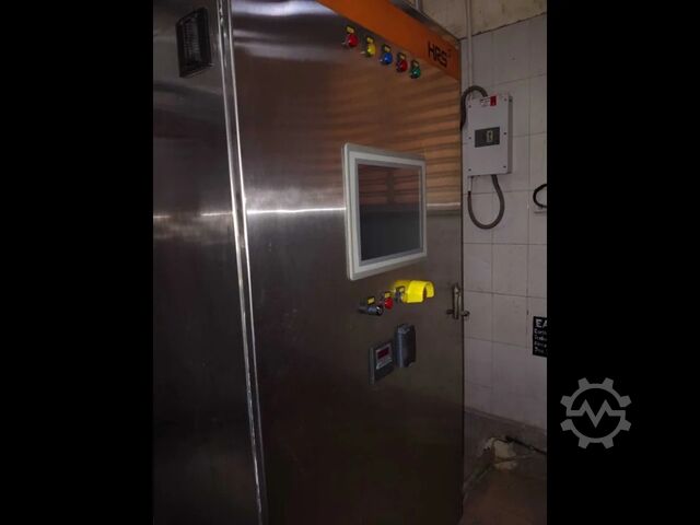 Used HRS pasteurizer cold-fill 8000 LPH - Year 2020  1X8 - MI120 - 8916 - 8000 - 316/316
