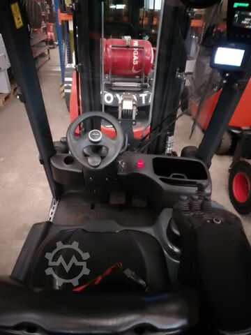 Elektro 3 Rad-Stapler Linde E16-01 // Triplex // Elektro