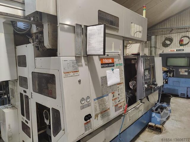 GEBRAUCHTE CNC-DREH- UND FRÄSZENTREN HERSTELLER MAZAK, MODELL INTEGREX 200 SY MAZAK INTEGREX 200 SY