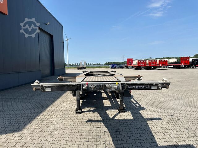 Container transportation Van Hool 20FT/30FT ADR CHASSIS / galvanized / BPW DRUM /...