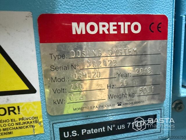 DOSING SYSTEM Moretto DGM Gravix 120 (2013) Moretto DGM 120