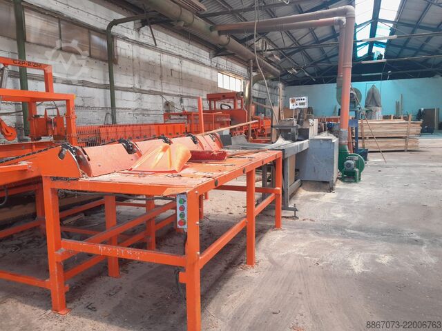 Pallet board cutting line Wirex linia 