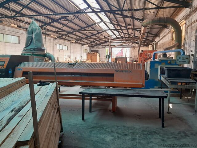 Pallet board cutting line Wirex linia 