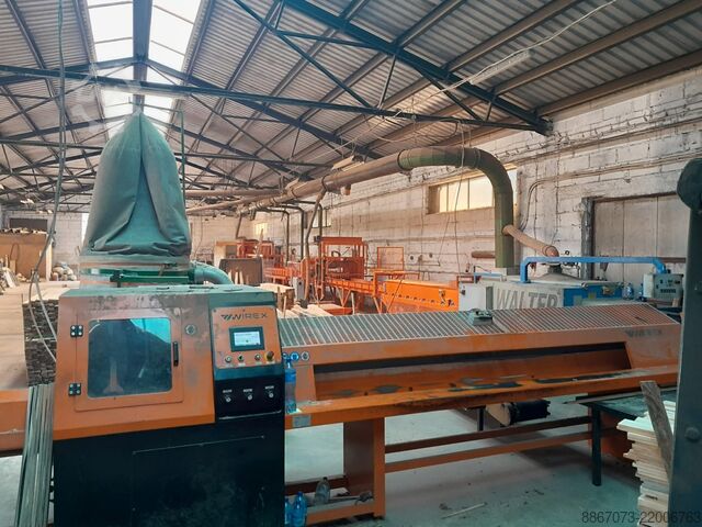 Pallet board cutting line Wirex linia 