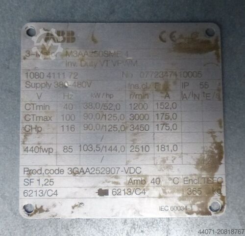 Schraubenkompressor ZT90VSDFF Atlas Copco ZT90VSDFF