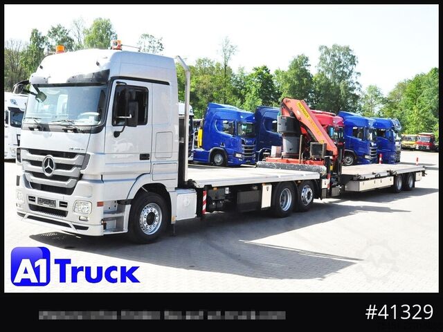 Truck mounted crane MERCEDES-BENZ 2541 MP3, Kran: PK 34002 SH, Container, FUNK