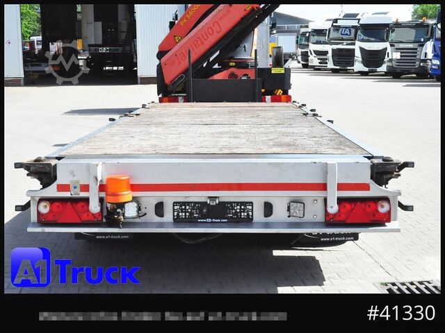 Open trailer STEHMANN ZZW 16, Container, verbreiterbar, ausziehbar, oben gekuppelt