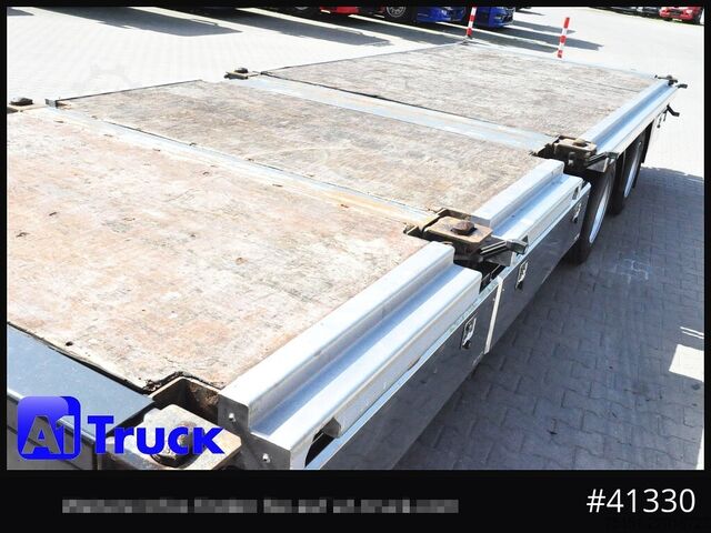 Open trailer STEHMANN ZZW 16, Container, verbreiterbar, ausziehbar, oben gekuppelt