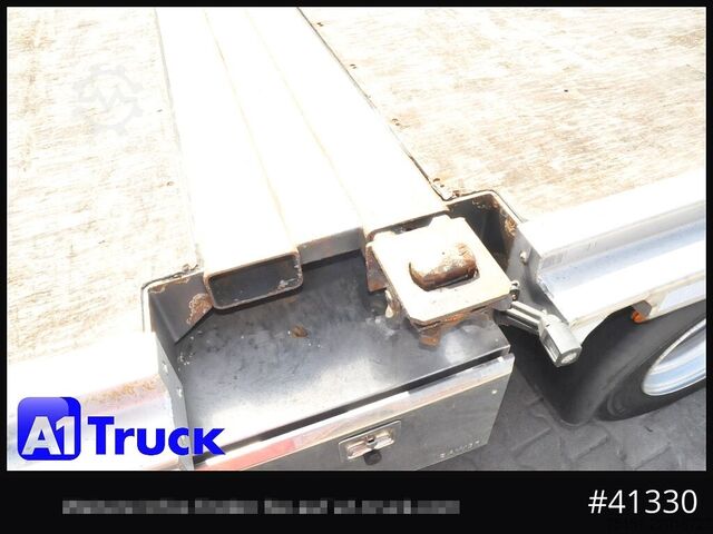 Open trailer STEHMANN ZZW 16, Container, verbreiterbar, ausziehbar, oben gekuppelt