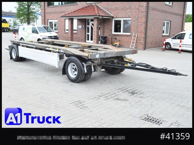 Roll off trailer HUEFFERMANN HAR 18,70, Abrollanhänger, verzinkt,