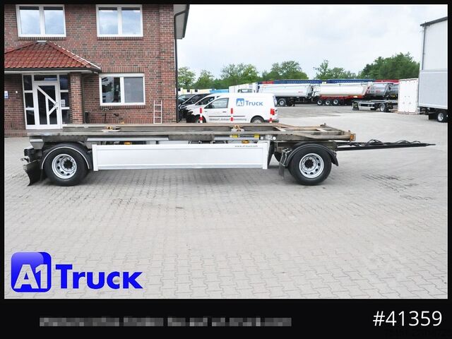Roll off trailer HUEFFERMANN HAR 18,70, Abrollanhänger, verzinkt,