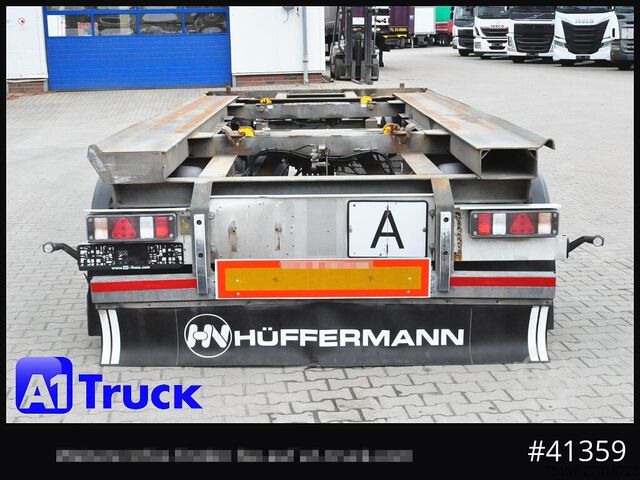 Roll off trailer HUEFFERMANN HAR 18,70, Abrollanhänger, verzinkt,