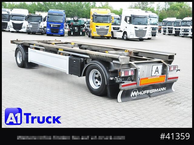 Roll off trailer HUEFFERMANN HAR 18,70, Abrollanhänger, verzinkt,