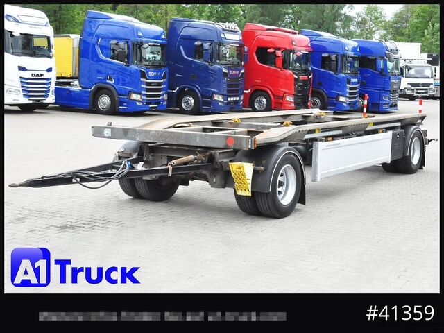 Roll off trailer HUEFFERMANN HAR 18,70, Abrollanhänger, verzinkt,