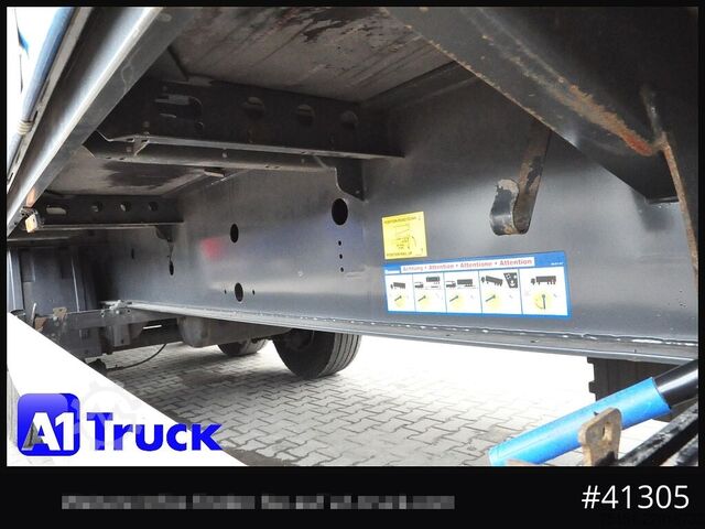 Open semitrailer with tarp KRONE Tautliner, Edscha Code XL, VDI 2700