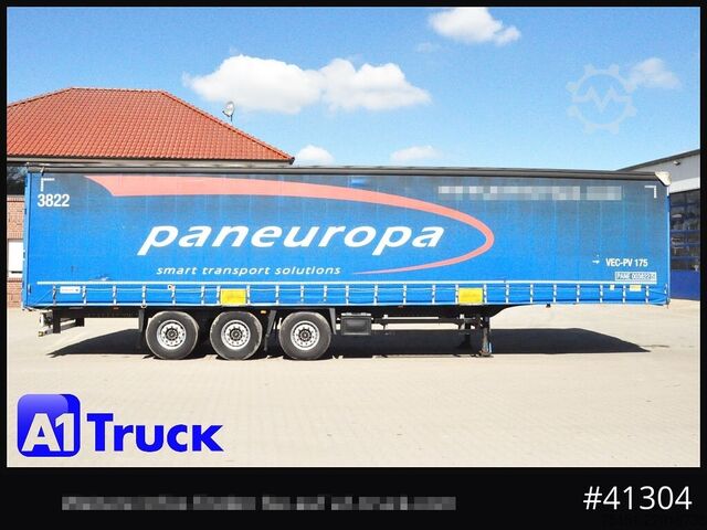Open semitrailer with tarp SCHMITZ Tautliner, Code XL, Standard,
