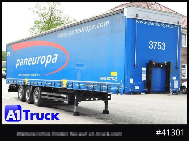 Open semitrailer with tarp KOEGEL S 24 Tautliner, Code XL, BPW,  1 Vorbesitzer, VDI 2700
