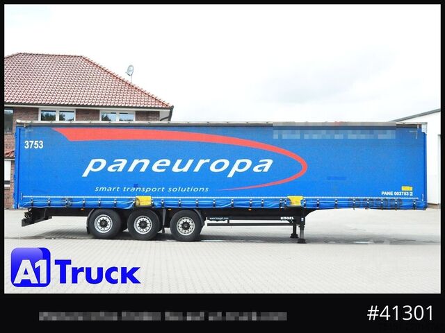 Open semitrailer with tarp KOEGEL S 24 Tautliner, Code XL, BPW,  1 Vorbesitzer, VDI 2700