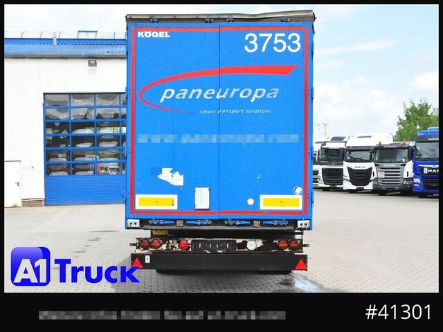 Open semitrailer with tarp KOEGEL S 24 Tautliner, Code XL, BPW,  1 Vorbesitzer, VDI 2700