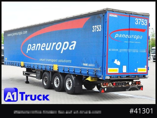 Open semitrailer with tarp KOEGEL S 24 Tautliner, Code XL, BPW,  1 Vorbesitzer, VDI 2700