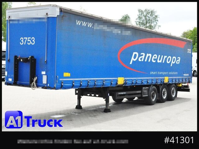 Open semitrailer with tarp KOEGEL S 24 Tautliner, Code XL, BPW,  1 Vorbesitzer, VDI 2700