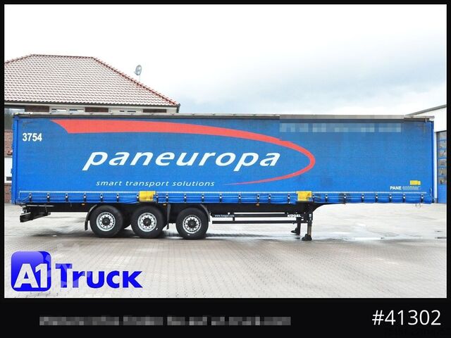 Open semitrailer with tarp KOEGEL S 24 Tautliner, Code XL, BPW,  1 Vorbesitzer, VDI 2700