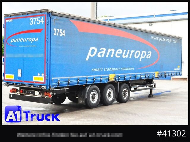 Open semitrailer with tarp KOEGEL S 24 Tautliner, Code XL, BPW,  1 Vorbesitzer, VDI 2700