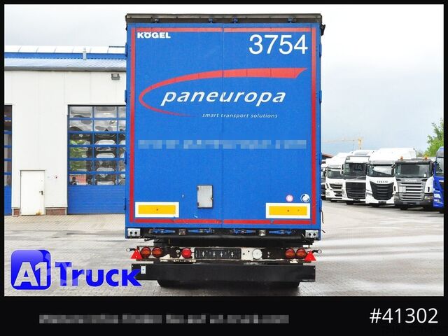 Open semitrailer with tarp KOEGEL S 24 Tautliner, Code XL, BPW,  1 Vorbesitzer, VDI 2700