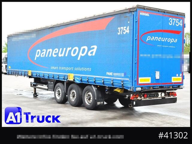 Open semitrailer with tarp KOEGEL S 24 Tautliner, Code XL, BPW,  1 Vorbesitzer, VDI 2700