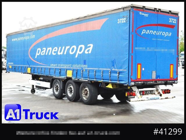 Open semitrailer with tarp KRONE SD Tautliner, Code XL, 1 Vorbesitzer