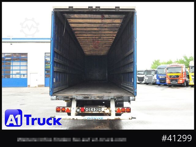 Open semitrailer with tarp KRONE SD Tautliner, Code XL, 1 Vorbesitzer
