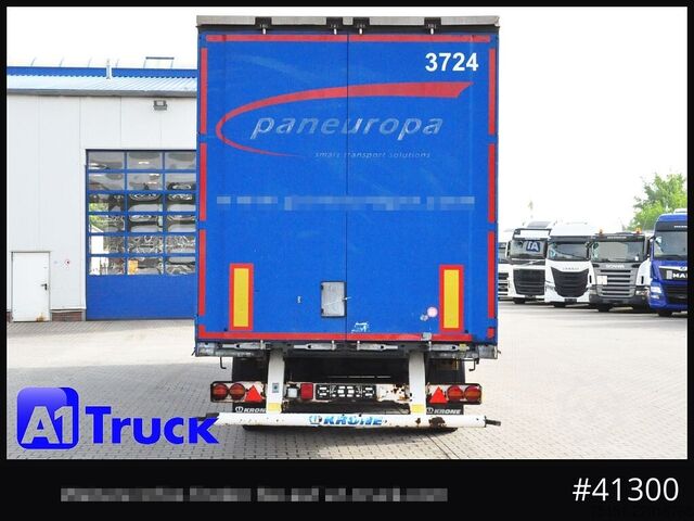 Open semitrailer with tarp KRONE SD Tautliner, Code XL, 1 Vorbesitzer