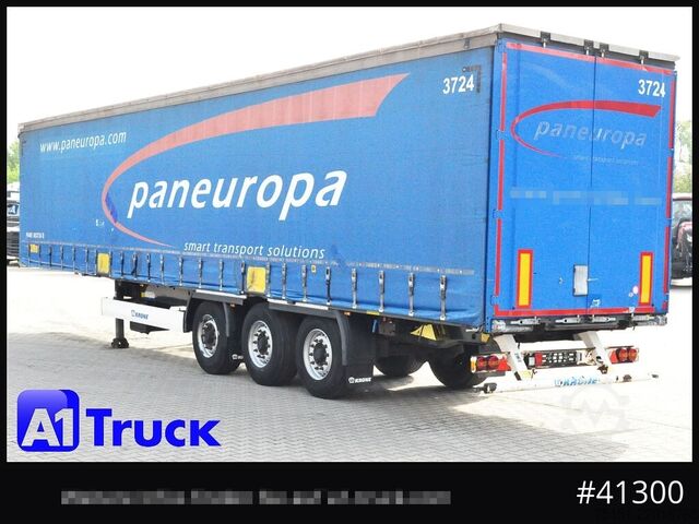 Open semitrailer with tarp KRONE SD Tautliner, Code XL, 1 Vorbesitzer
