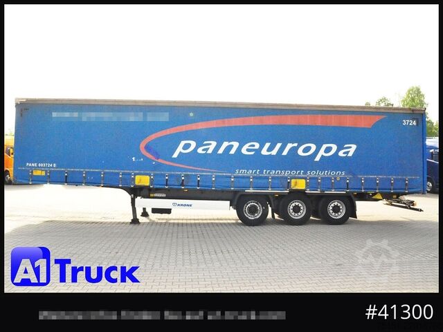 Open semitrailer with tarp KRONE SD Tautliner, Code XL, 1 Vorbesitzer