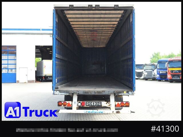 Open semitrailer with tarp KRONE SD Tautliner, Code XL, 1 Vorbesitzer