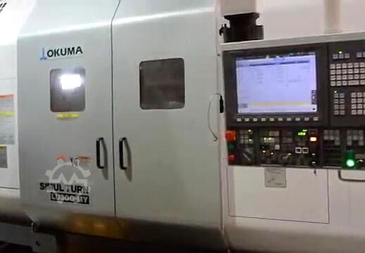 CNC lathe OKUMA LU300-MY SIMULTURN 2SC980