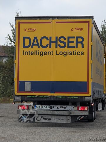 Anhänger mit Pritsche & Plane Fliegl TPS 100 Durchlader Plattformanhänger