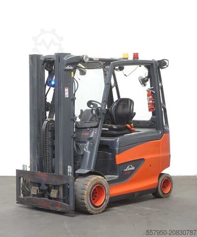 Gabelstapler Linde E 35 Triplex Doppelzusatzhydraulik